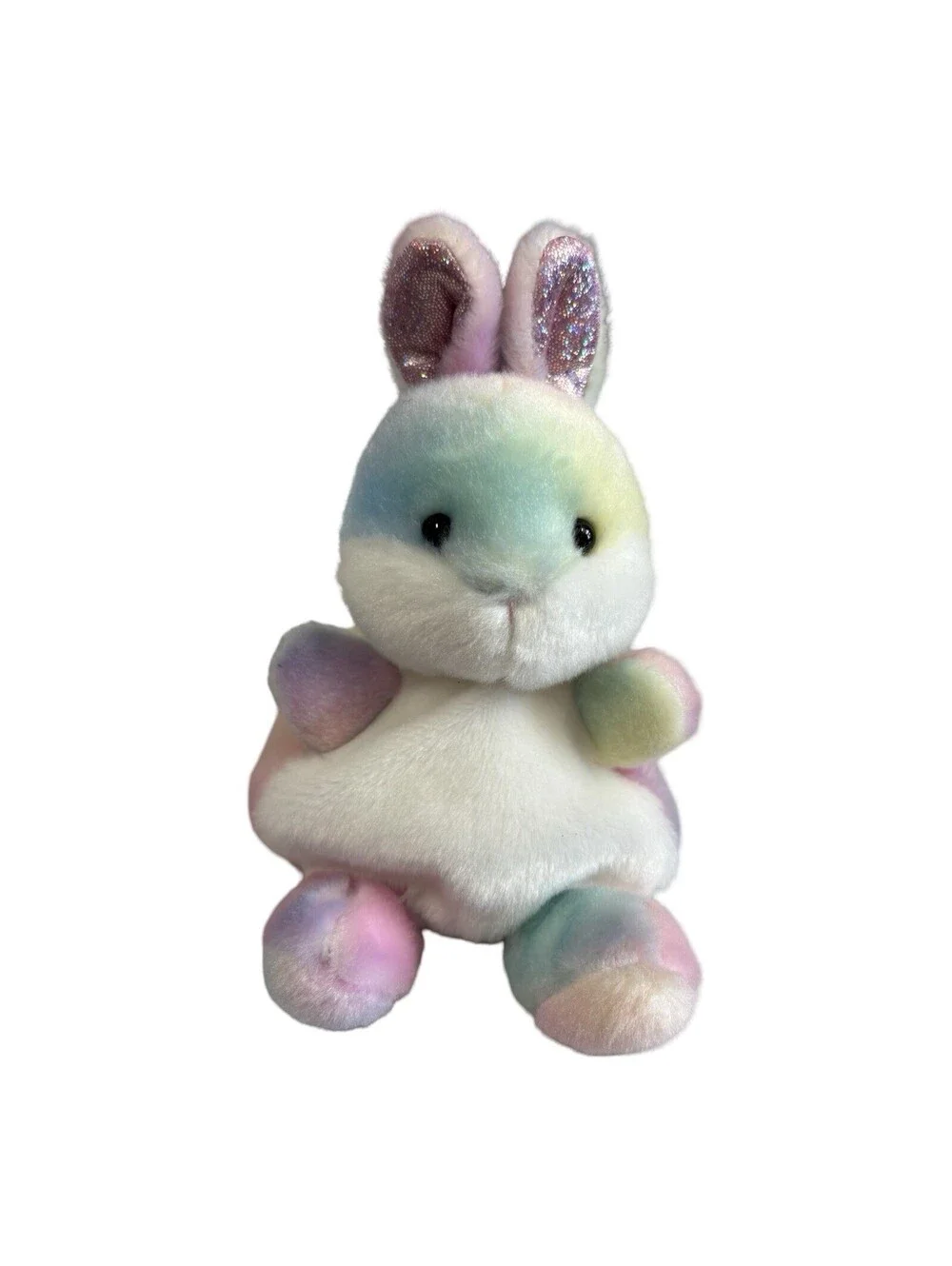 Aurora Palm Pals Pastel Easter Bunny Plush